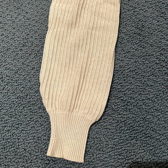 Frank & Oak Women's The Seacell Mockneck Sweater in Tan - XS - Picture 2 of 3